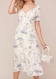 The Label Elysian Floral Midi Dress