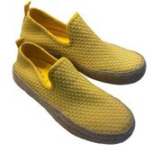 Enjoiya Shoes | Enjoiya Canvas Espradilles Loafers | Color: Yellow| Size: 7