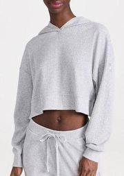 ALO YOGA - Muse hoodie, athletic heather grey, size medium