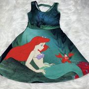 The Little Mermaid Ariel Sebastain Dress Women's Size XS