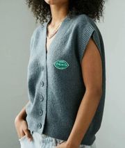 Women’s  BDG Rowen Button-Through Knitted Sweater Vest