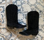 Cowboy Boot 7.5 Black