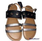 NEW Lane Bryant Faux Leather Sandals