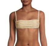 kendall and kylie rouched  bandeau bikini top size XL