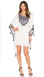 Luella Dress/SwimCoverup in Whitewash & Pisces