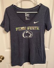 Nike Penn State Women’s size Large V-neck Short Sleeve Shirt