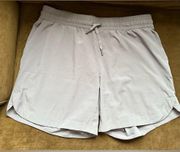 Mondetta Gray Casual Activewear Shorts Elastic Drawstring SZ M Good Cond…