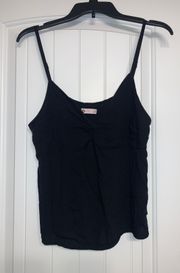 Black Flowy Tanktop