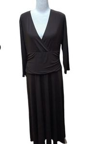 Chico's brown Maxi dress size 1x