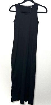 Vero Moda Tessa Ribbed MIDI Dress Black NWT