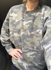 Camo Crewneck