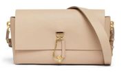 NWT Zac Posen Handbags Tan Belay Baguette Bag, Irish Cream New w/Tag Retail $395