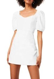 New. French Connection puff sleeve mini dress. Size 6. Retails $149