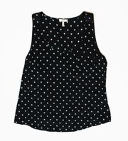 Joie Silk Chiffon Hot Air Balloon Print Pattern Scoop Neck Tank Top Shirt