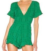 Privacy Please Fiona Romper in Green