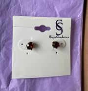 Cie Garnet Stud Earrings