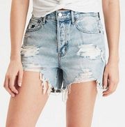 American Eagle Outfitters 90’s Boyfriend Short Distressed Ripped Denim Shorts