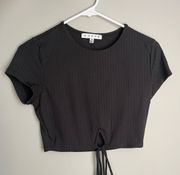 Black Crop Top