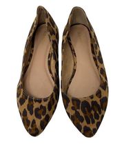 Old Navy Leopard Print Pointed Toe Flats Women's 7