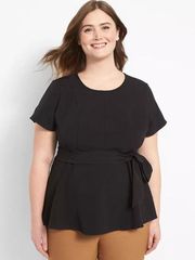 Lane Bryant Lena Peplum Top