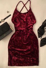 Velvet Mini Dress