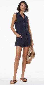 Young Broke & Fabulous Hudson Romper Linen Blend NWT