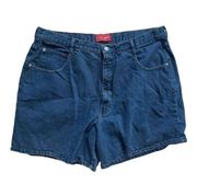 Womens Vintage Lane Bryant Venezia Denim Jean Shorts - Sz 22