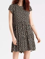 American Eagle  Floral Babydoll Dress