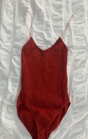 (Urban Outfitters) Red Bodysuit