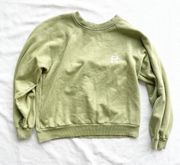 LA Green Sweatshirt Size Small