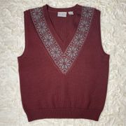 Vintage Cos Cob Sweater Vest Size Small