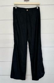 Gucci Women’s Black 38 Silk Blend Fodera Lining Doublure Made in Italy Pants