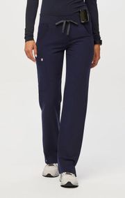 Kade FIONx Cargo Navy Blue Straight Leg Scrub Pants