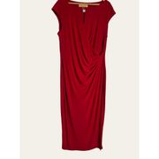 Women’s Nipon Boutique Red Gown Size 16