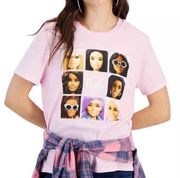 Grey Diverse Barbie Graphic Tee NWT!