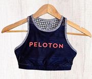 Wear It To Heart X Peloton Women's Navy Sports Bra SZ XS