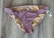 NWT Old Navy XL Pinstripe Swim Bikini Bottom