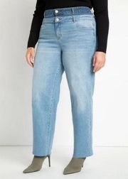 Eloquii Double Waistband Jeans