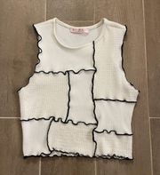 Patchwork Tank Top