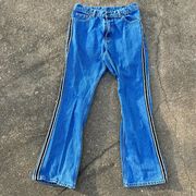 Vintage 90s Y2K Jordache Side Stripe Flare Jeans