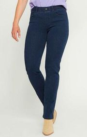 Straight Leg 4 Pocket Yoga Denim Jeans