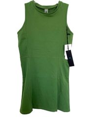 Roolee Mano 6 Green Activewear Dress and Short Set Size Large