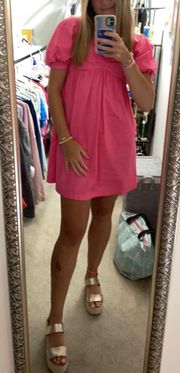 Pink babydoll Dress