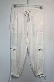 XCVI Cargo Rayon 20" Inseam Pant