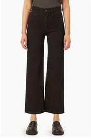 DL1961 Womens Black Button Closure High Rise Pants Size 28