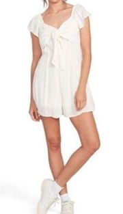 VOLCOM COCO SHORT SLEEVE ROMPER, size small