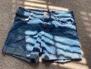 Arizona Blue Midi Jean Shorts