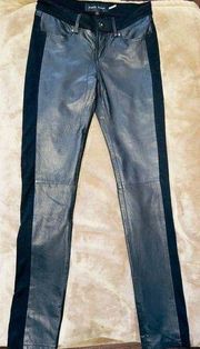 Black Rivet size 2 Wilsons leather pants