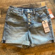 Women’s JAG High Rise Denim Shorts Size 8