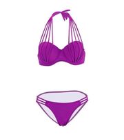 Size Small, Women’s purple Push-up 2 Piece Bikini Set, summer, swimsuit